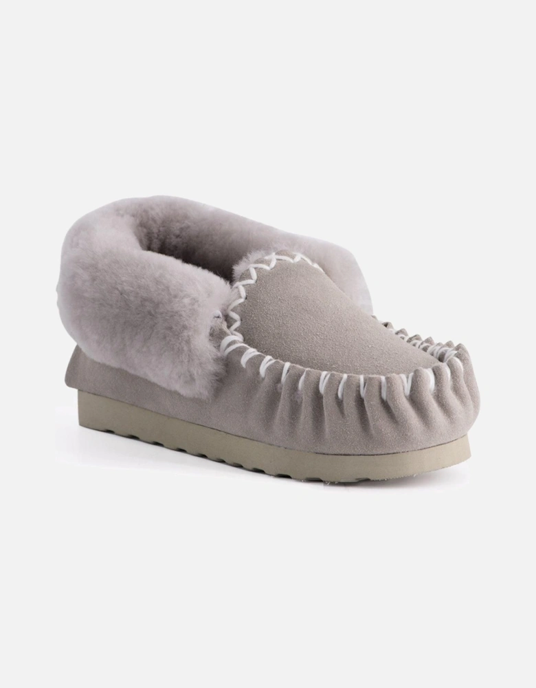 Hand Stitched  Sheepskin Moccasin