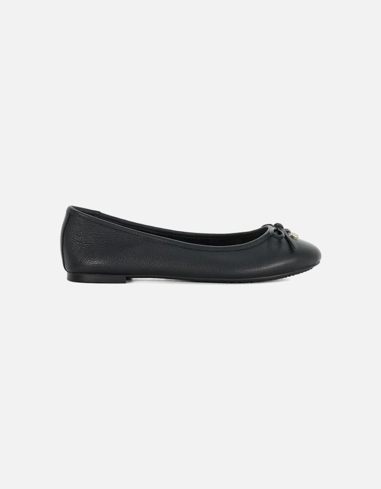 'Harpington' Leather Ballet Pumps