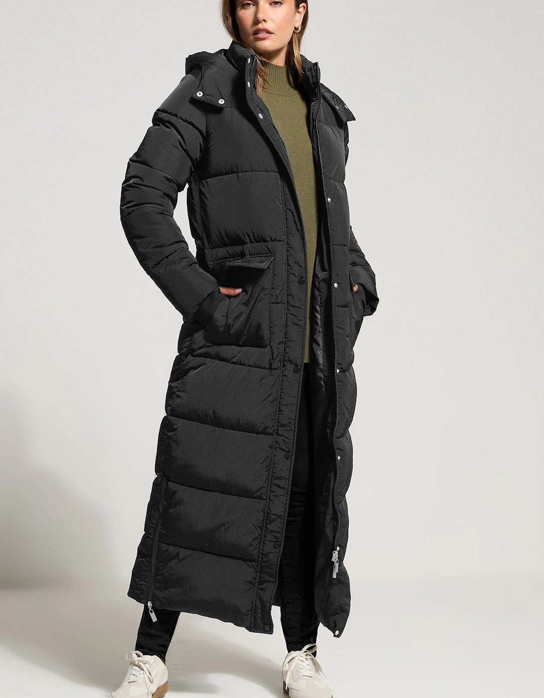Tall Padded Longline Coat, 2 of 1