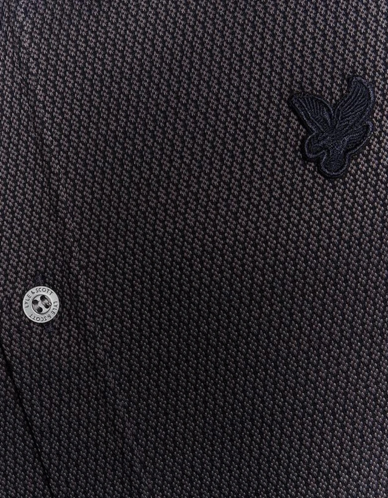 Two-Tone Jacquard Shirt