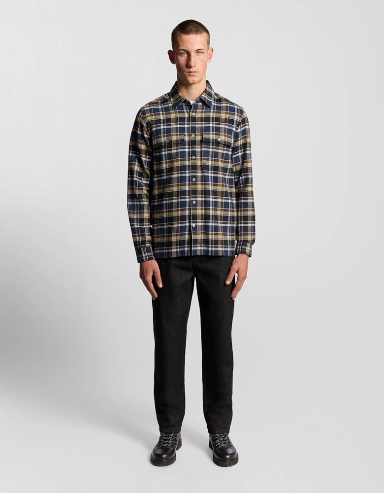 Brushed Cotton Check Shirt