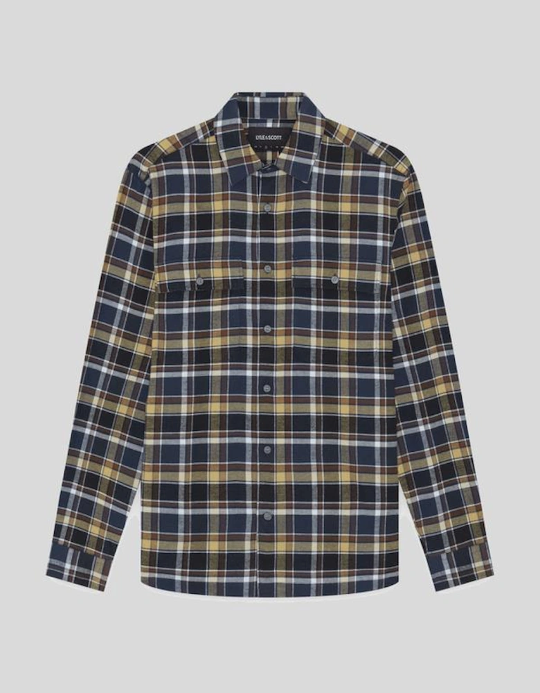 Brushed Cotton Check Shirt