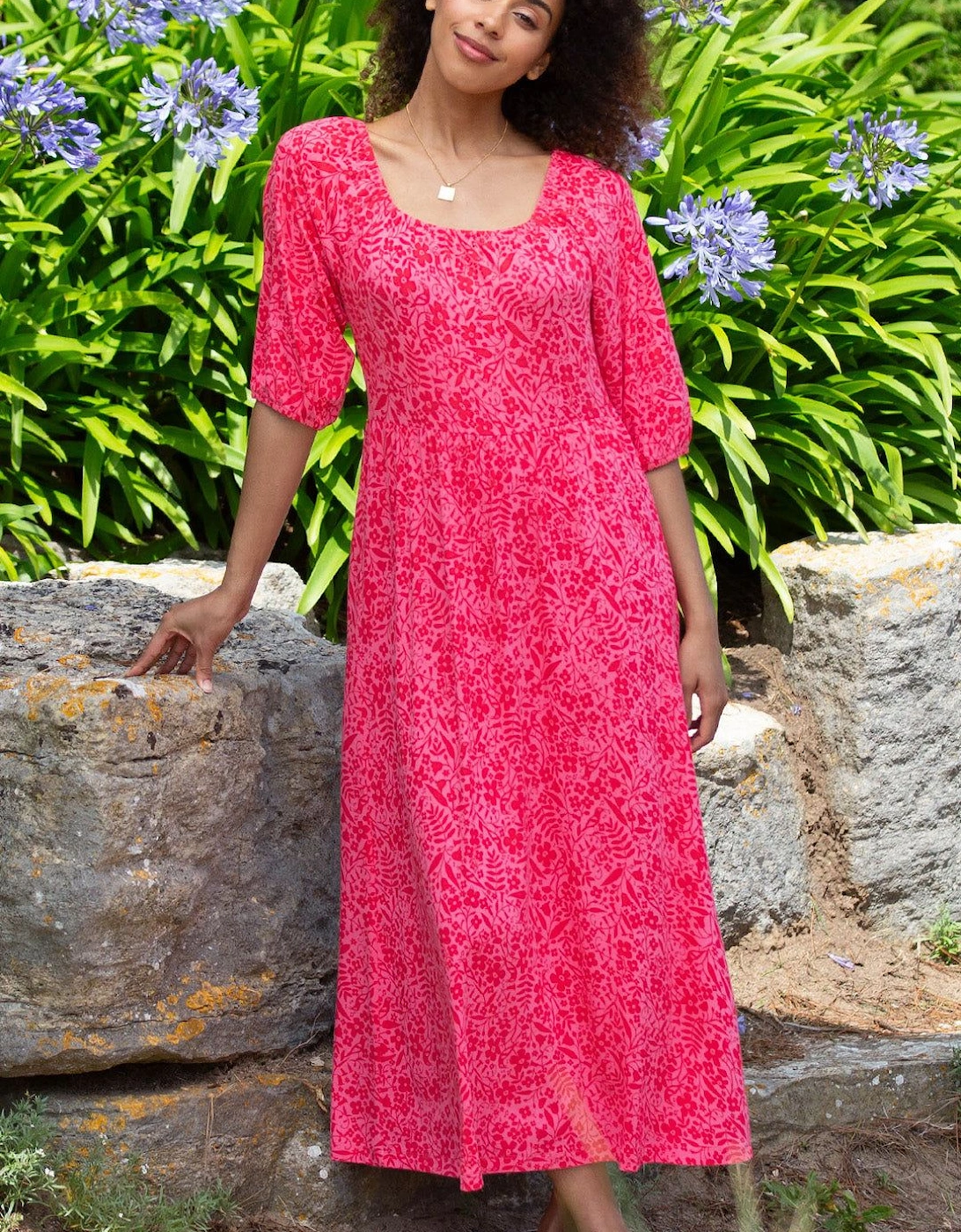 Dancing Ledge Jersey Dress Songbird, 2 of 1