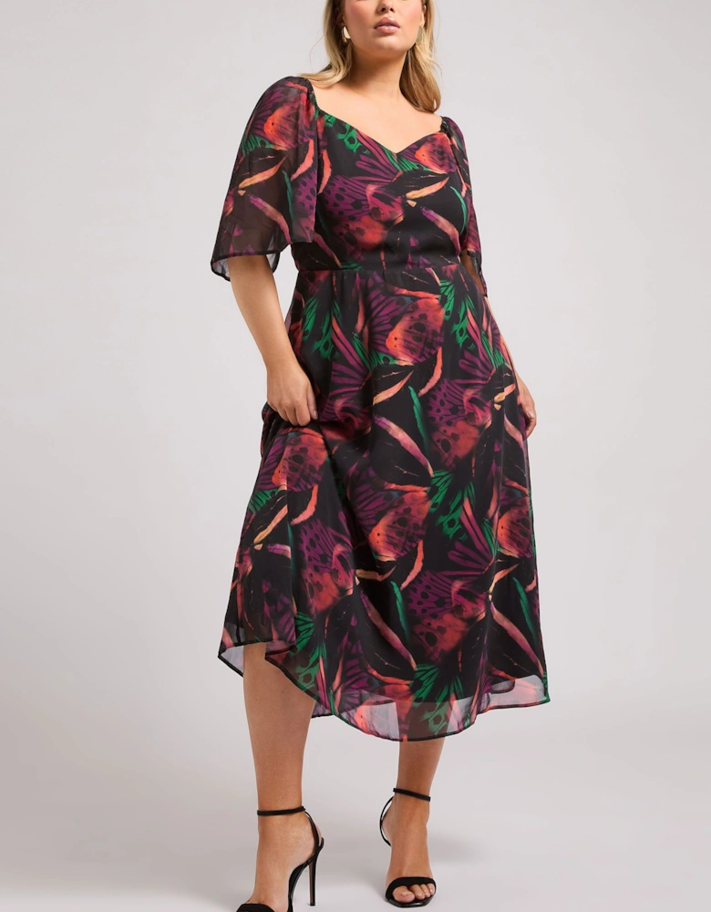 Printed Maxi Dress
