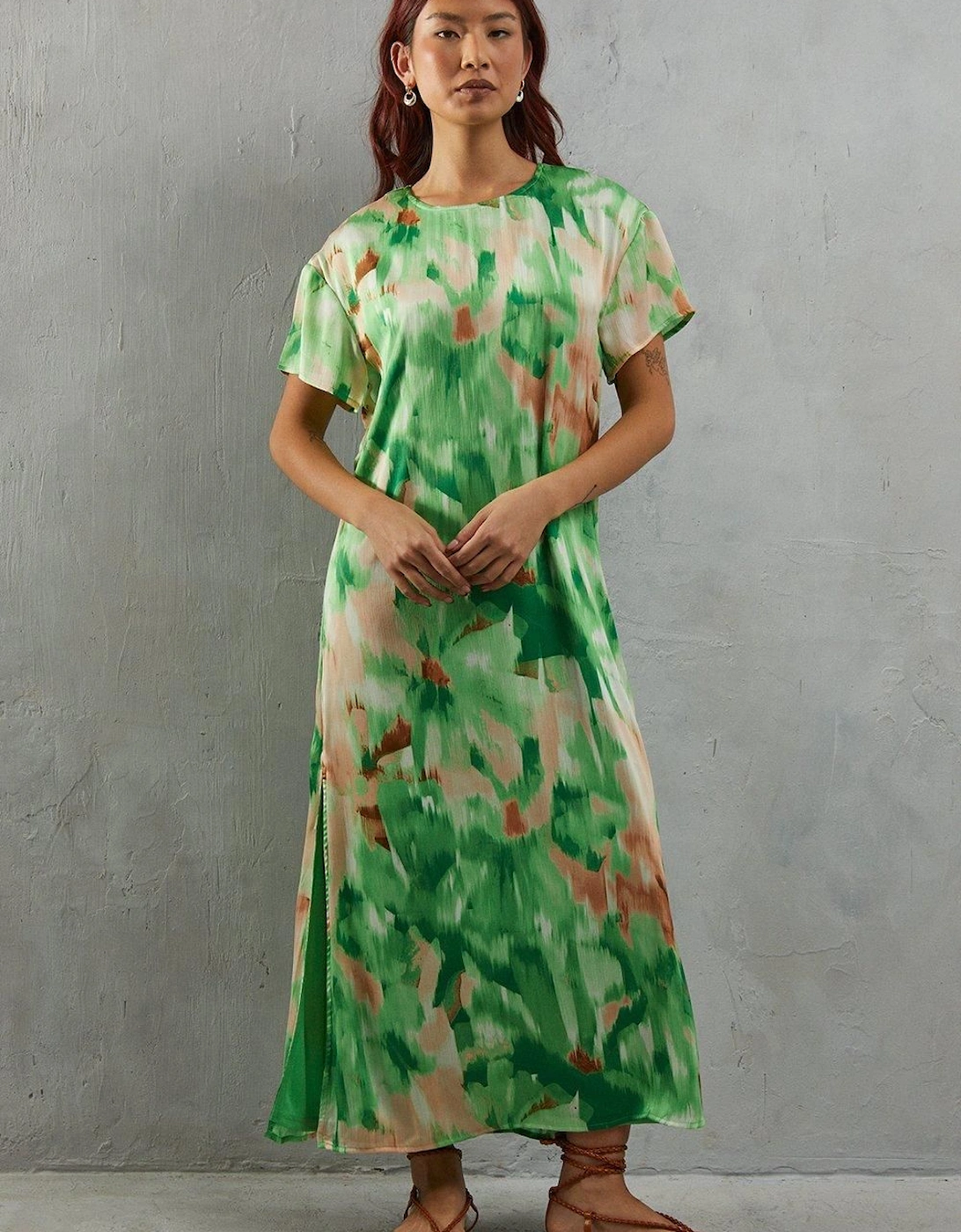 Oversized Midi T-shirt Dress, 2 of 1