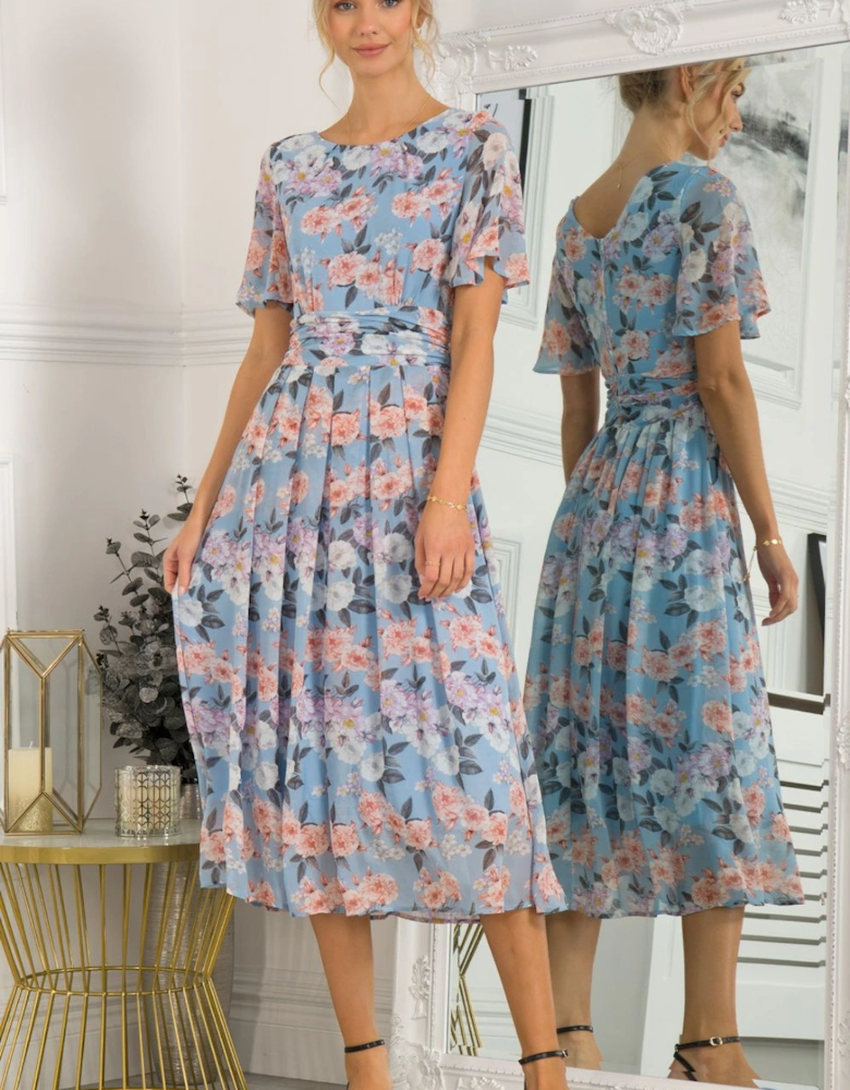 Mabilie Chiffon Maxi Dress