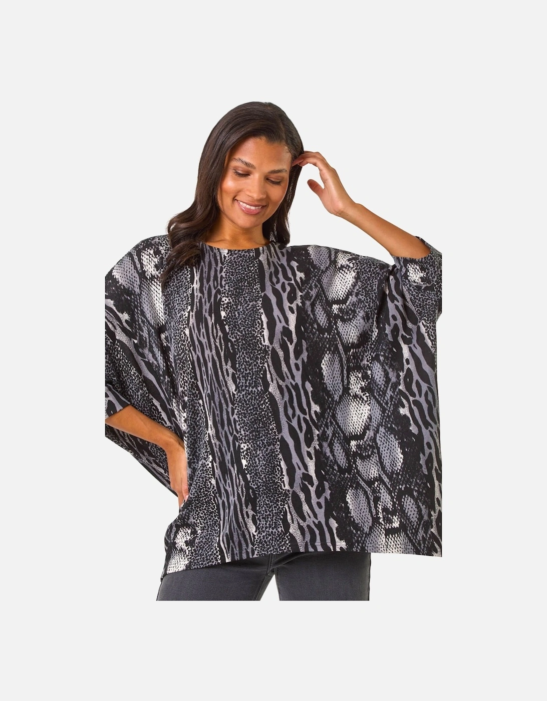 Animal Print Tunic Top, 2 of 1