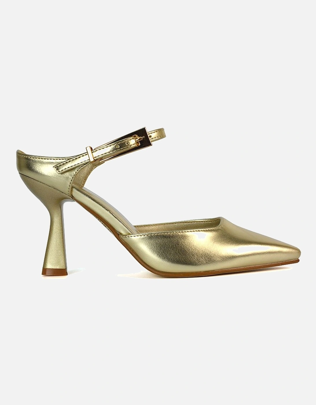 'Daisy-May' Stiletto High Heel Slip On Pointed Toe Court Shoes, 2 of 1