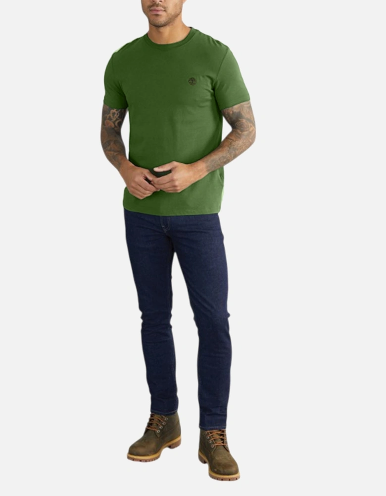 Mens T Shirts Classic Logo Summer Crew Neck Dunstan River Tops New