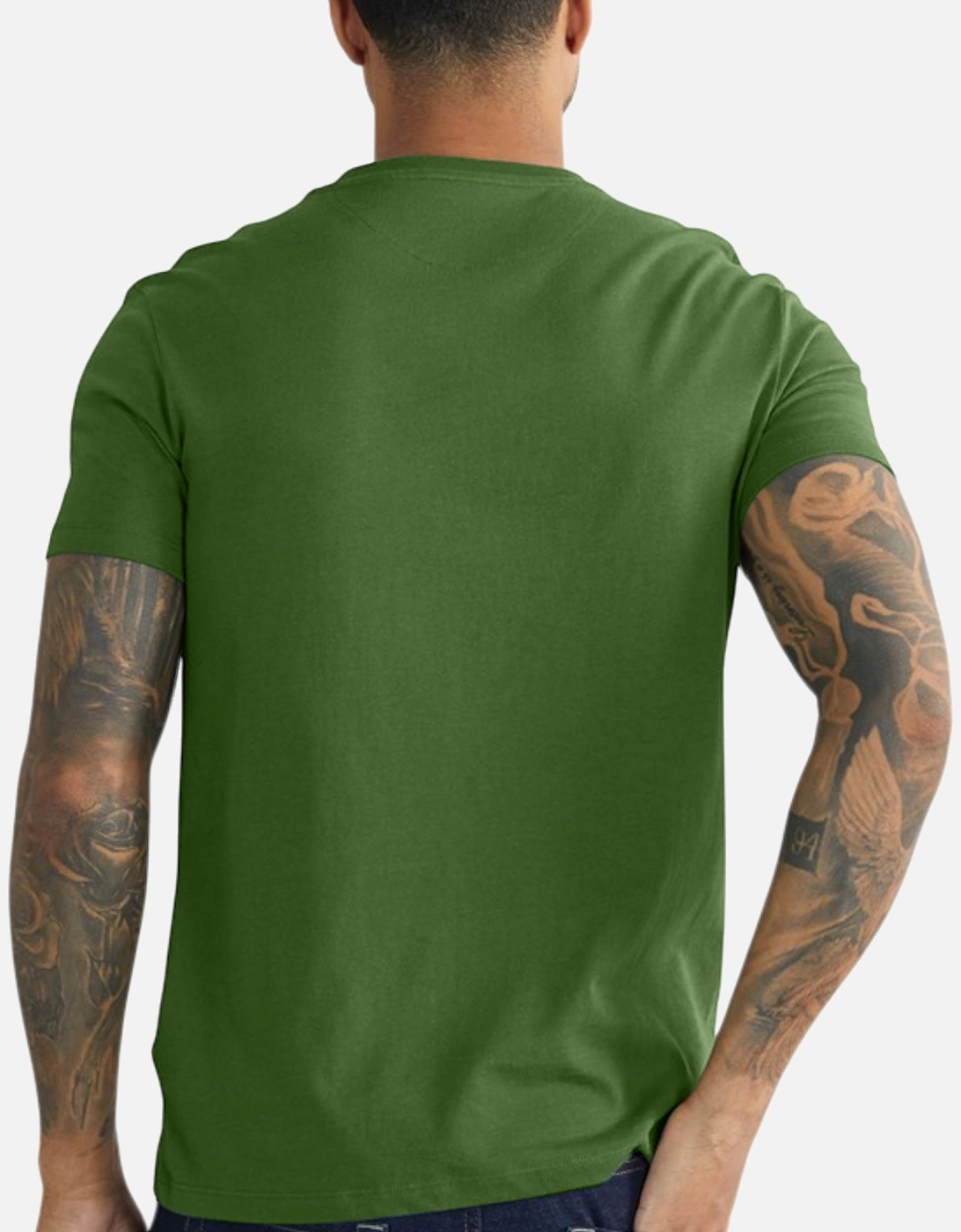 Mens T Shirts Classic Logo Summer Crew Neck Dunstan River Tops New