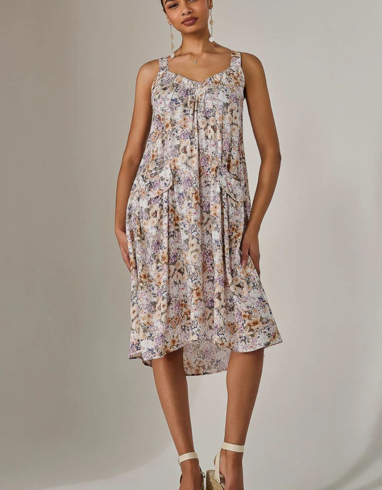 A-Line Pocket Smock Dress
