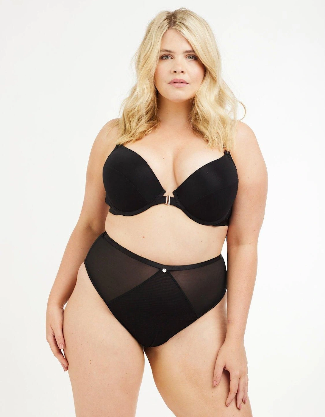 Soft Mesh Control High Waist Brief, 2 of 1
