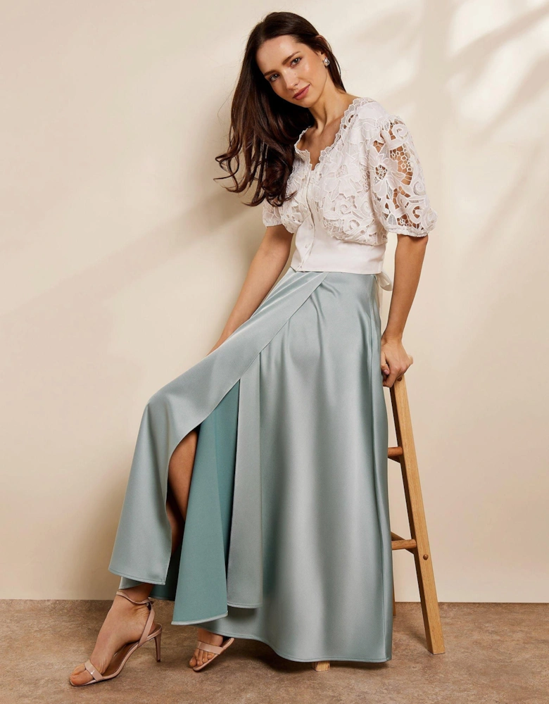 Polly Satin Skirt