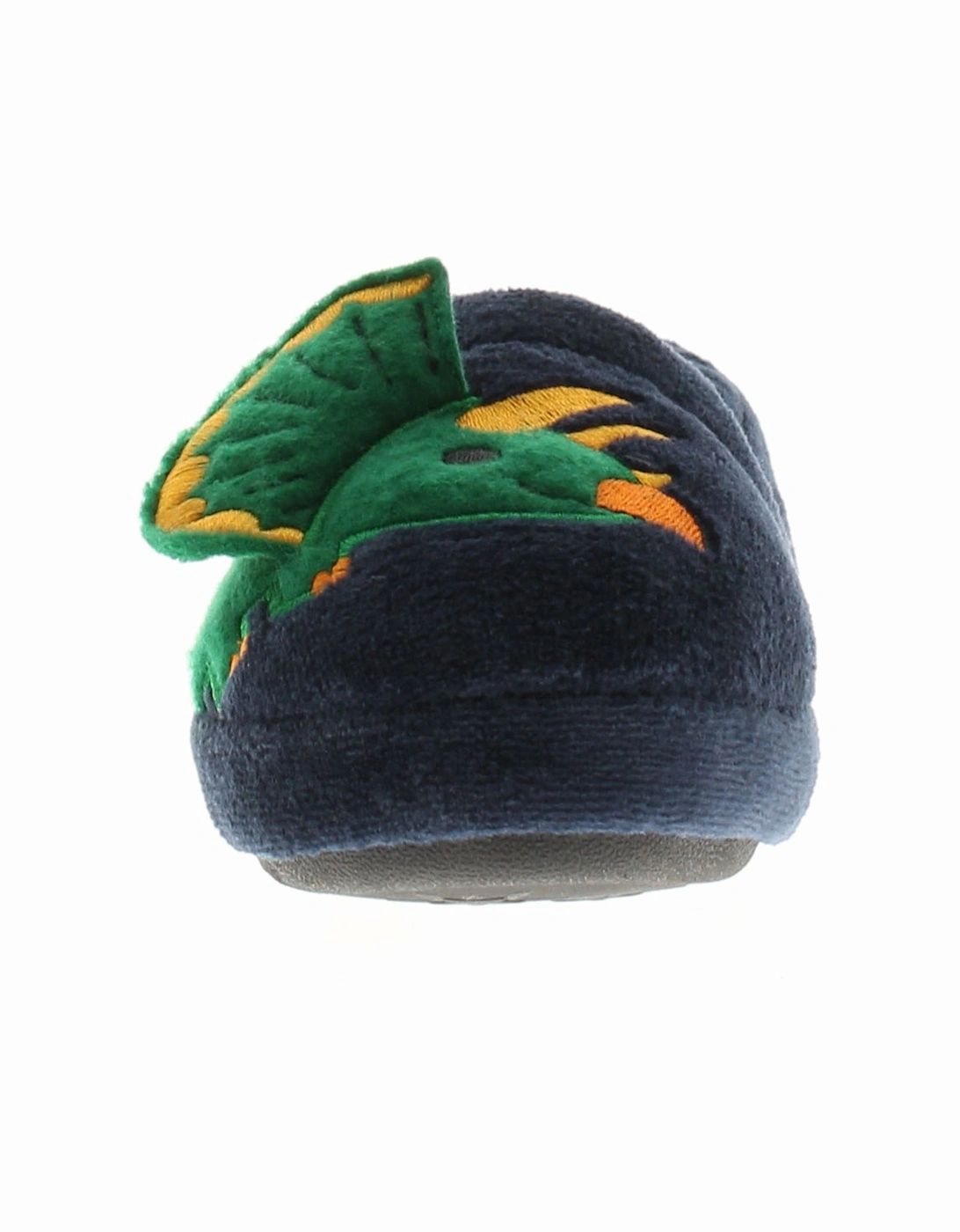 Dinosaur Hunter Boys Slippers Novelty Trex Younger Boys navy UK Size