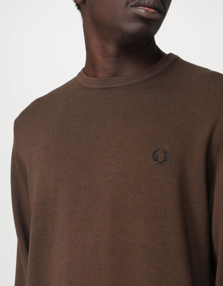 Crew Neck Jumper Merino Wool