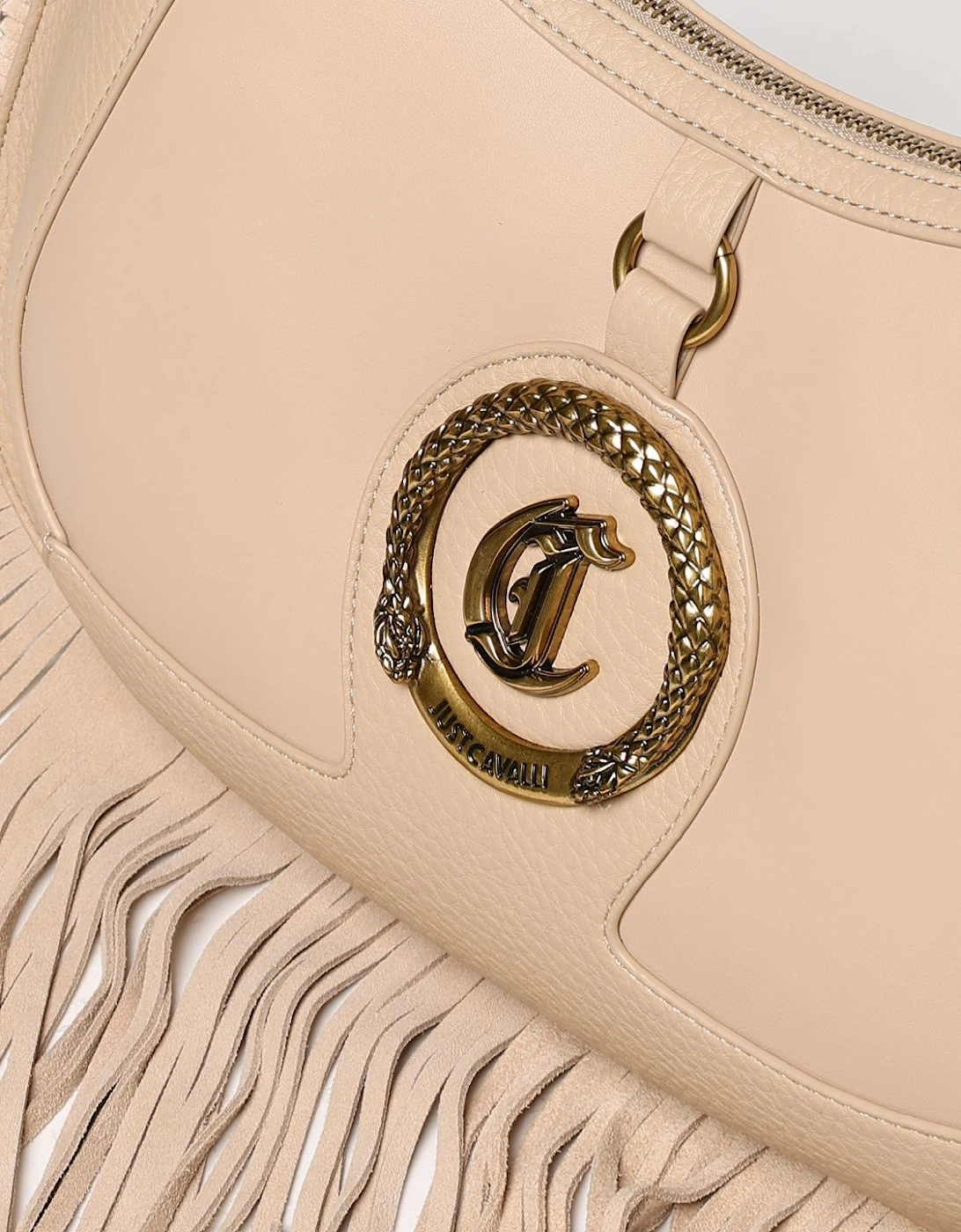 Fringe Leather Shoulder Bag