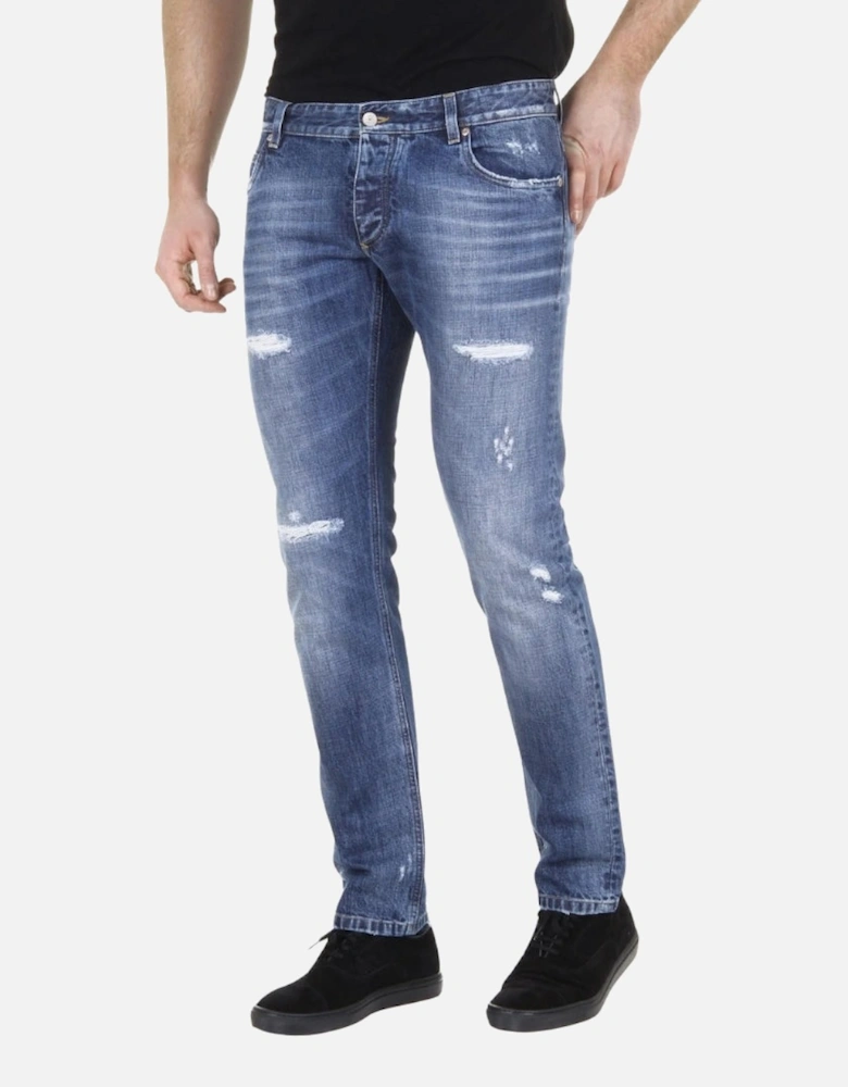 Blue Ripped Jeans