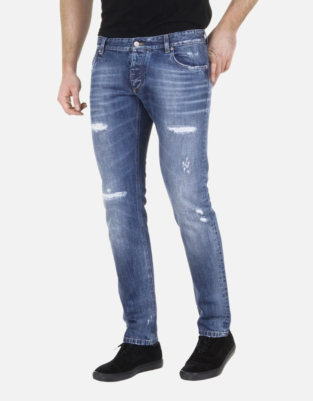 Blue Ripped Jeans