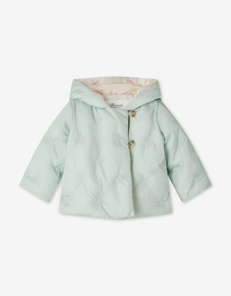 Baby Girls Padded Bonno Jacket in Green