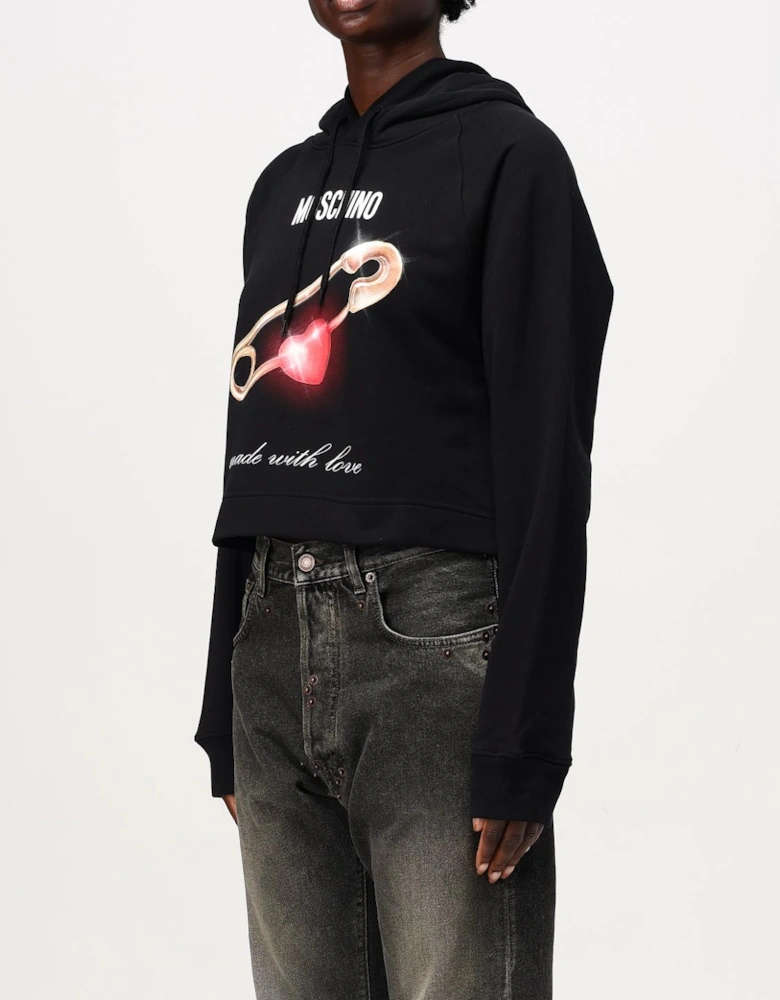 Safety Pin Heart Hoodie