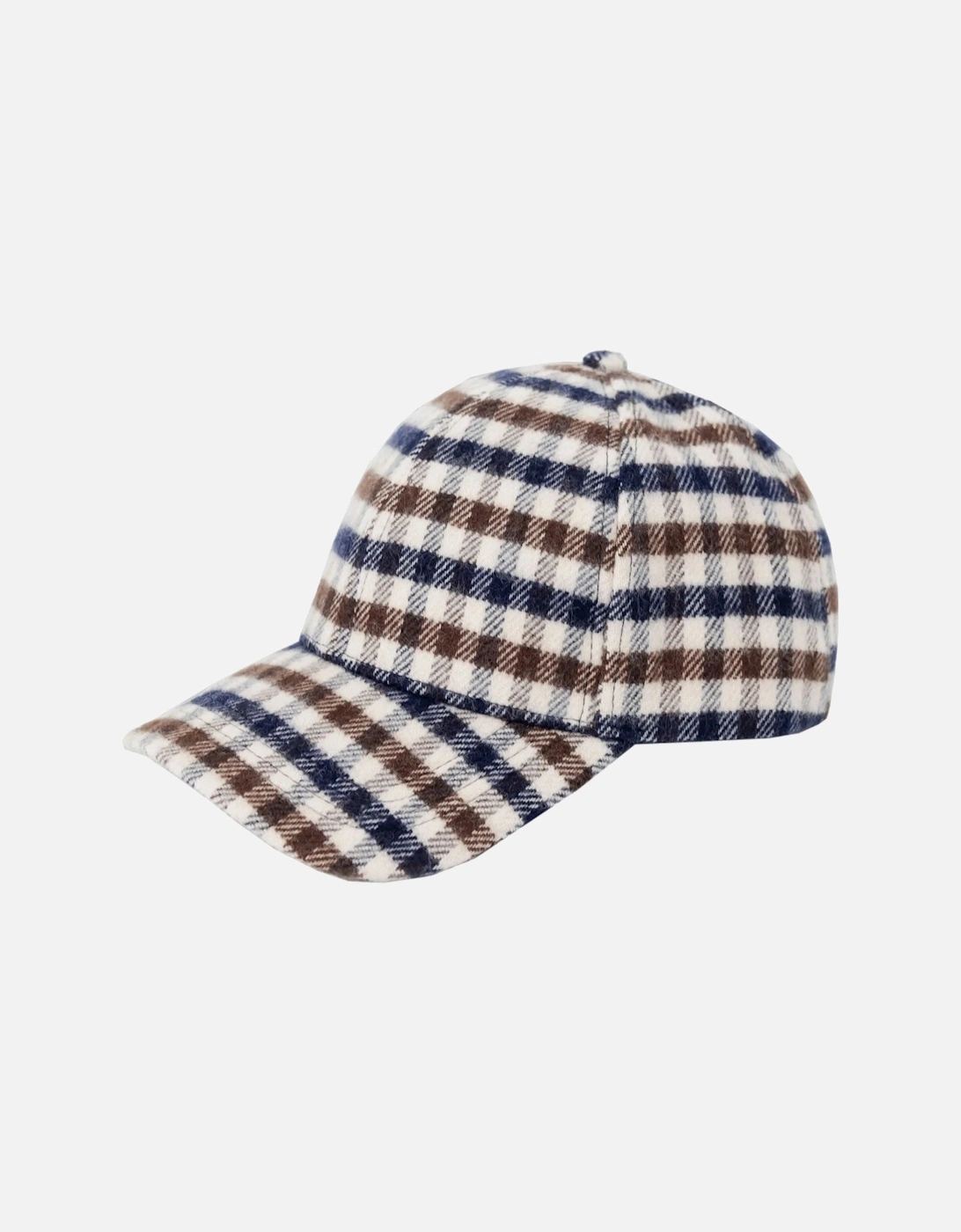 Men's Aquascutum Club Check Baseball Cap - Size: 1 size