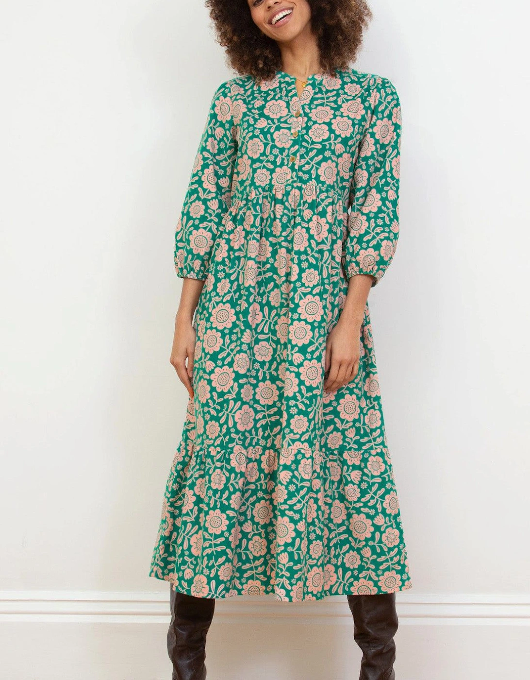 Bockhampton 3/4 Sleeve Cord Dress, 2 of 1
