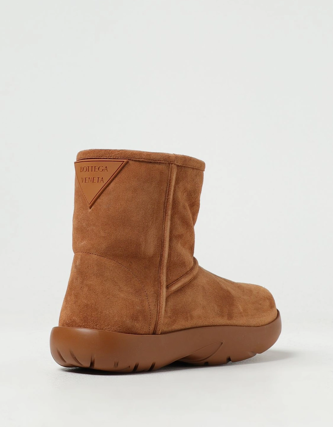Padded Shearling Ankle Boots