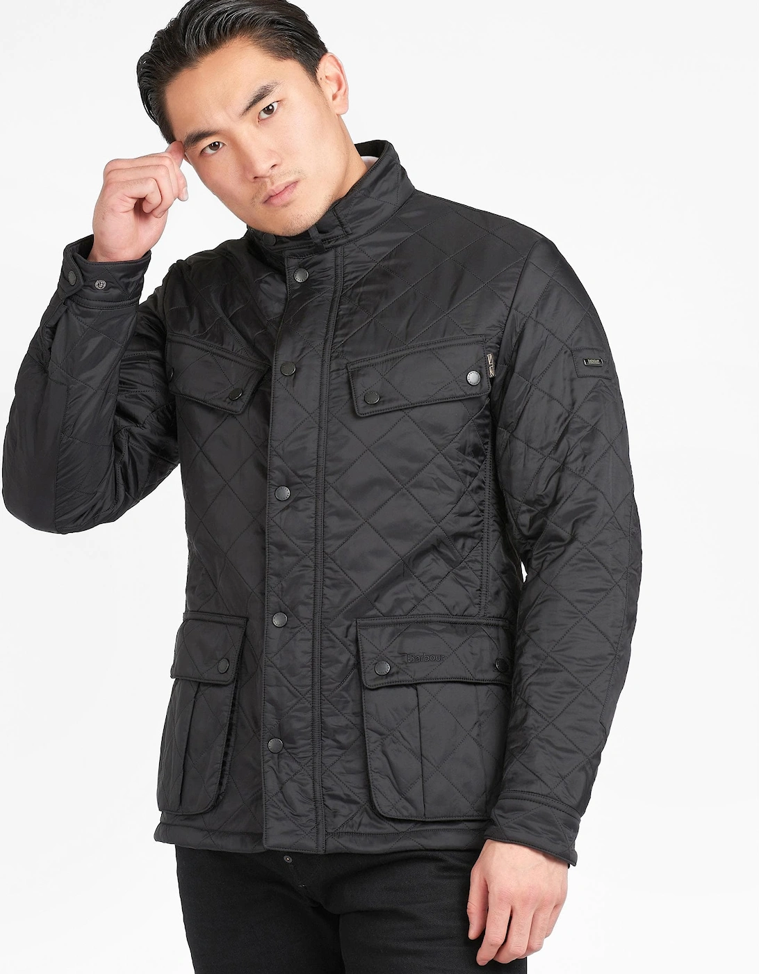 Ariel Mens Polarquilt Jacket - Black, 9 of 8