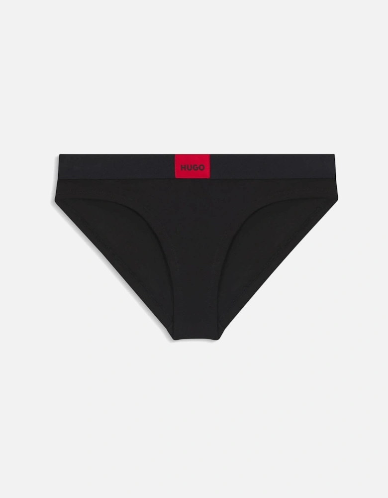 Red Logo Label Briefs
