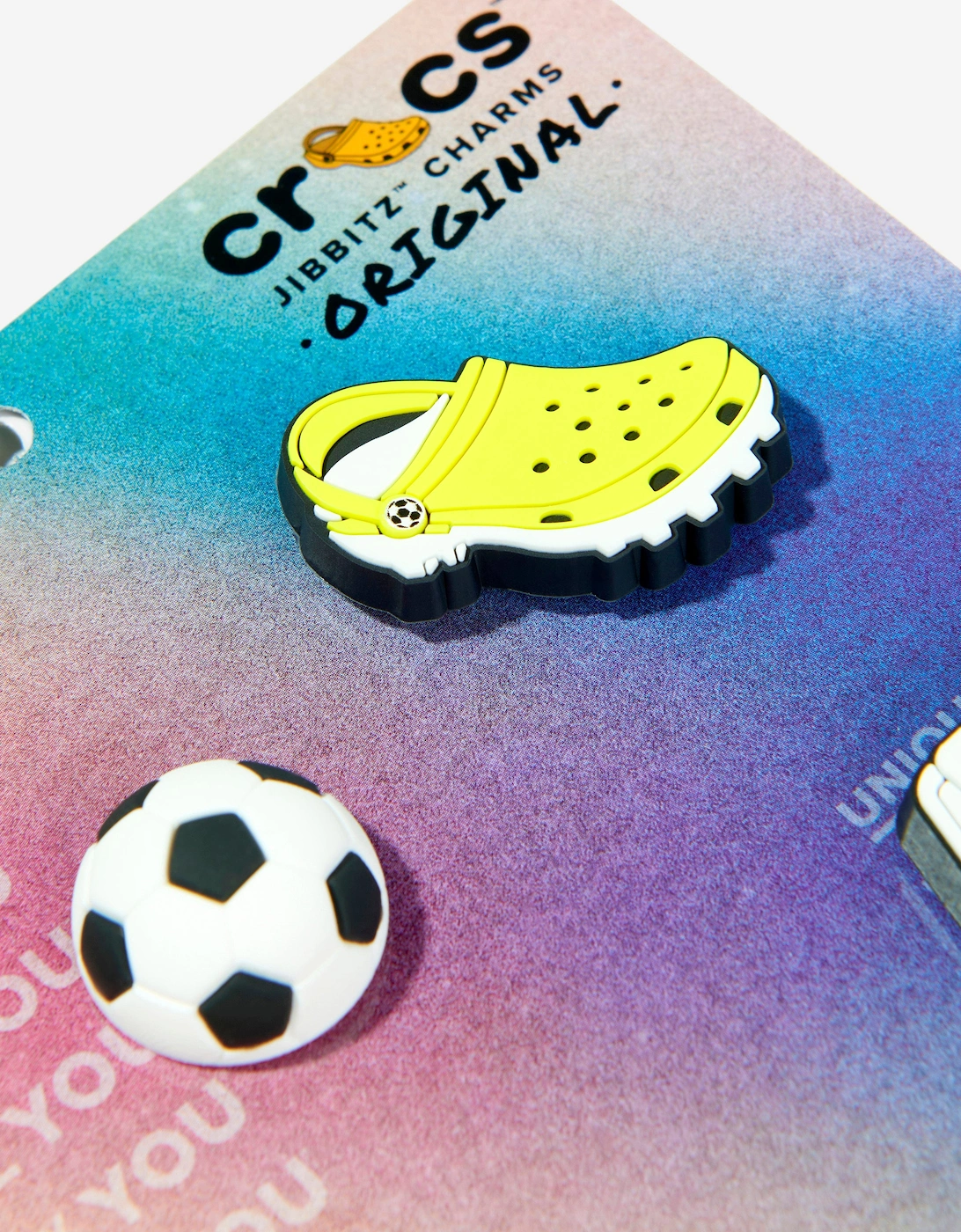 Boys Soccer Team Jibbitz™ 5 Pack in Multicolour