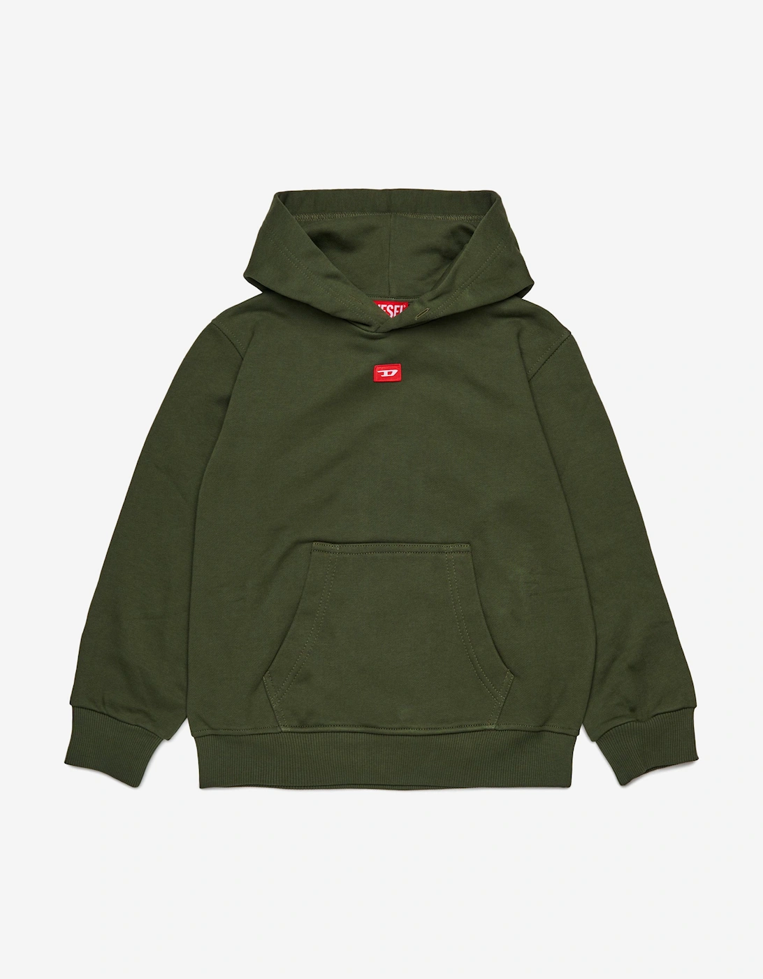 Kids Logo Hoodie in Green, 5 of 4