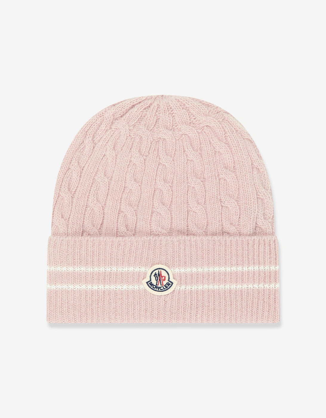 Girls Knitted Beanie Hat in Pink, 5 of 4