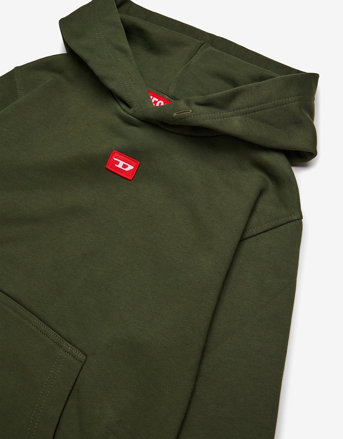 Kids Logo Hoodie in Green