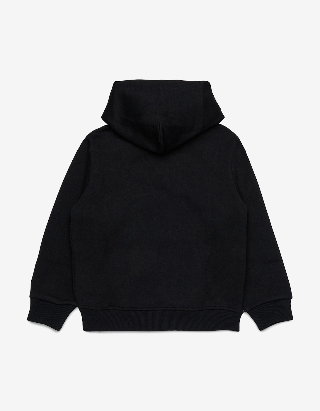 Boys Oval D Logo Hoodie in Black