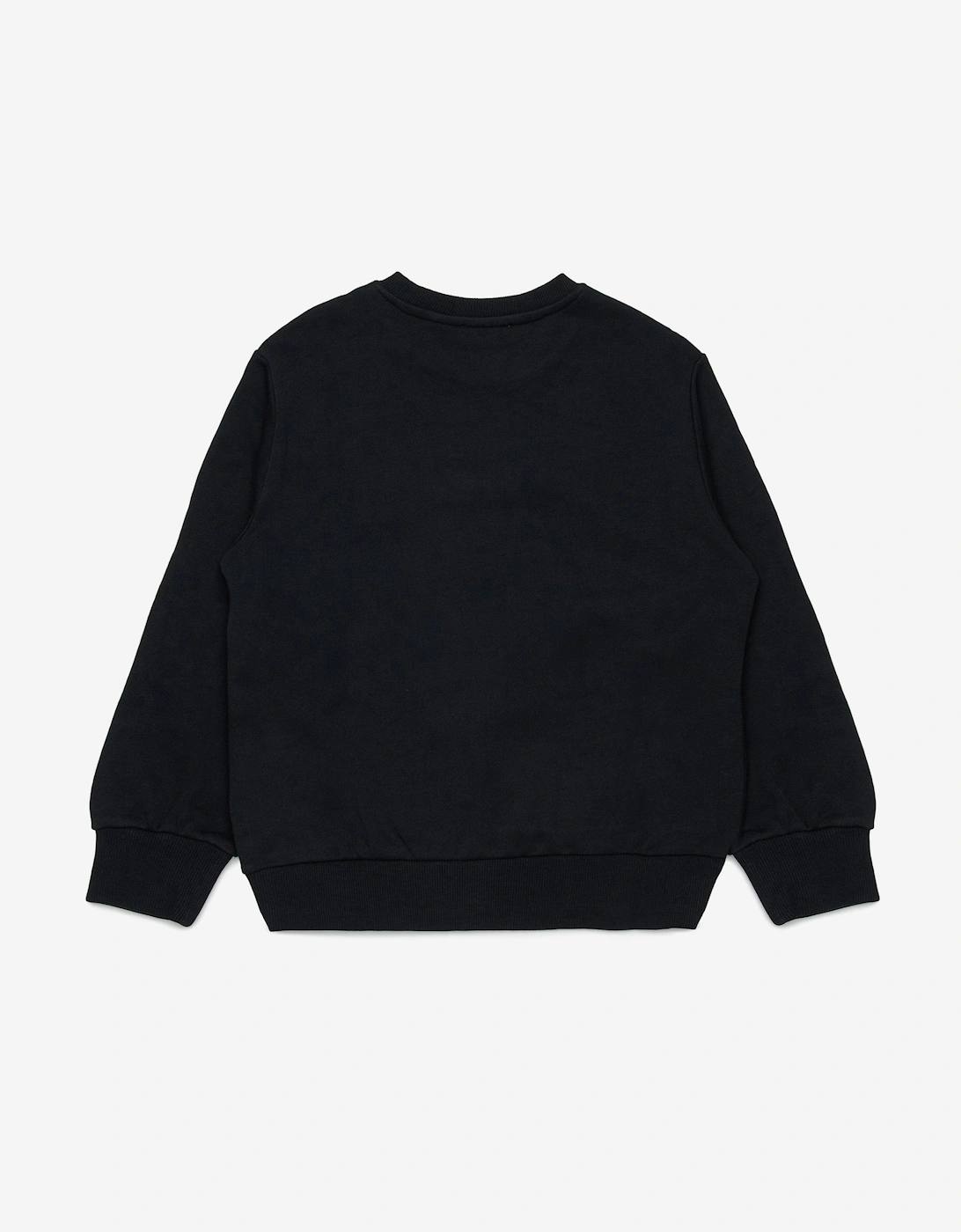 Boys Oval D Sweatshirt in Black