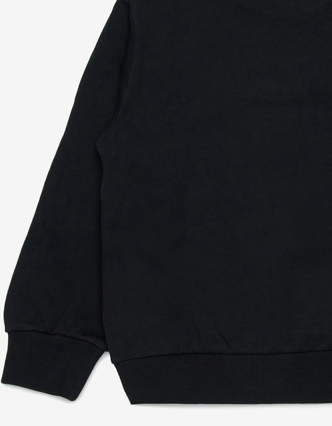 Boys Oval D Sweatshirt in Black