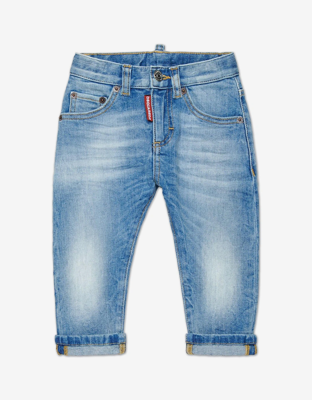 Baby Carrot Cut Jeans in Blue, 5 of 4