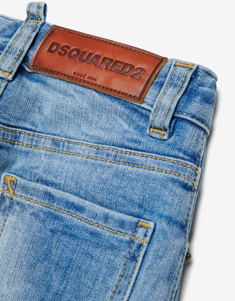 Baby Carrot Cut Jeans in Blue