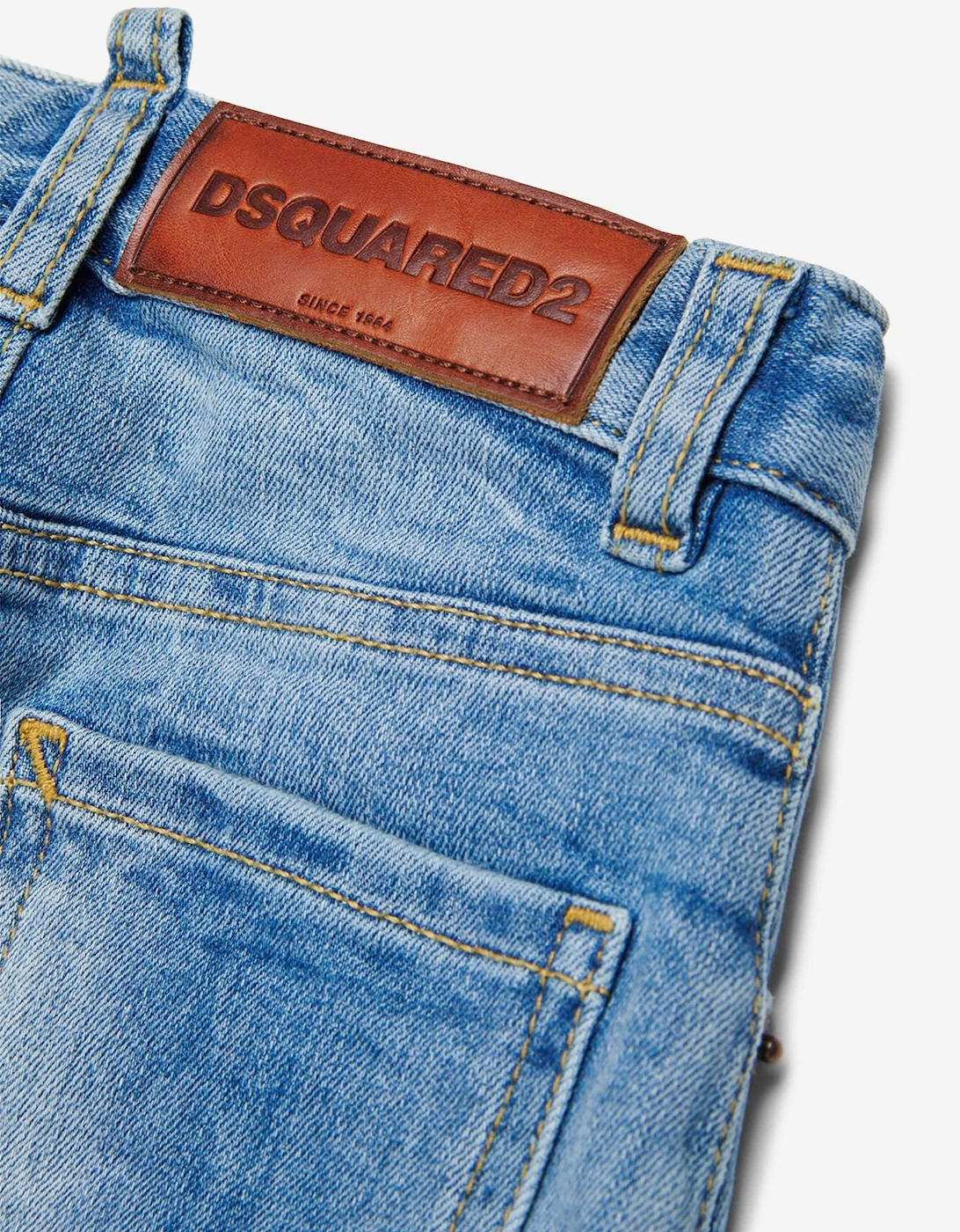 Baby Carrot Cut Jeans in Blue