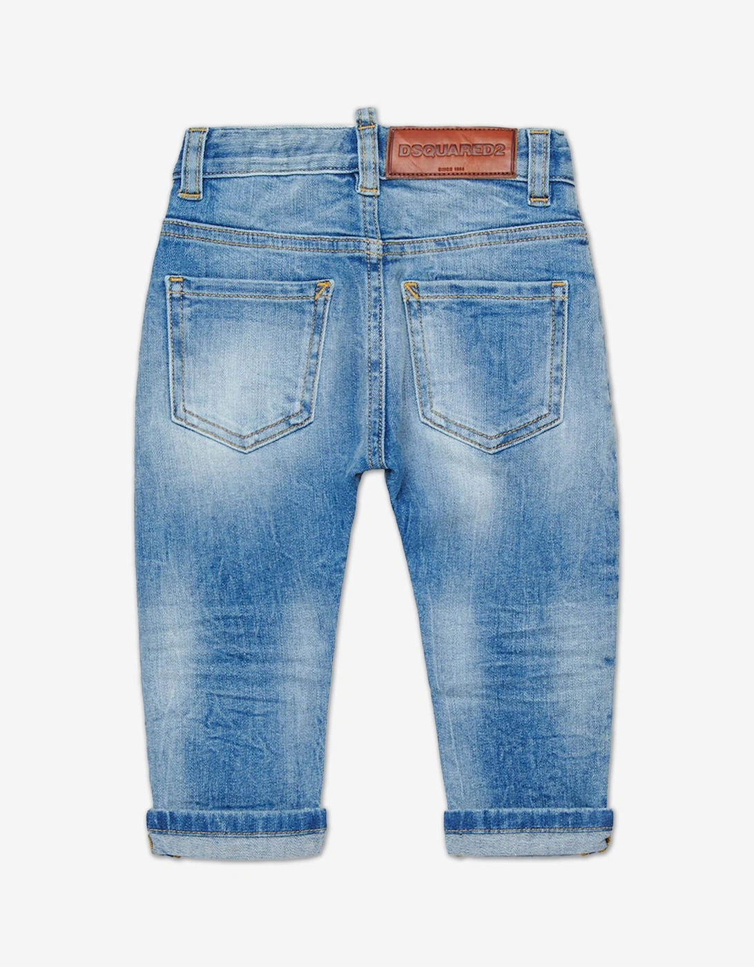 Baby Carrot Cut Jeans in Blue