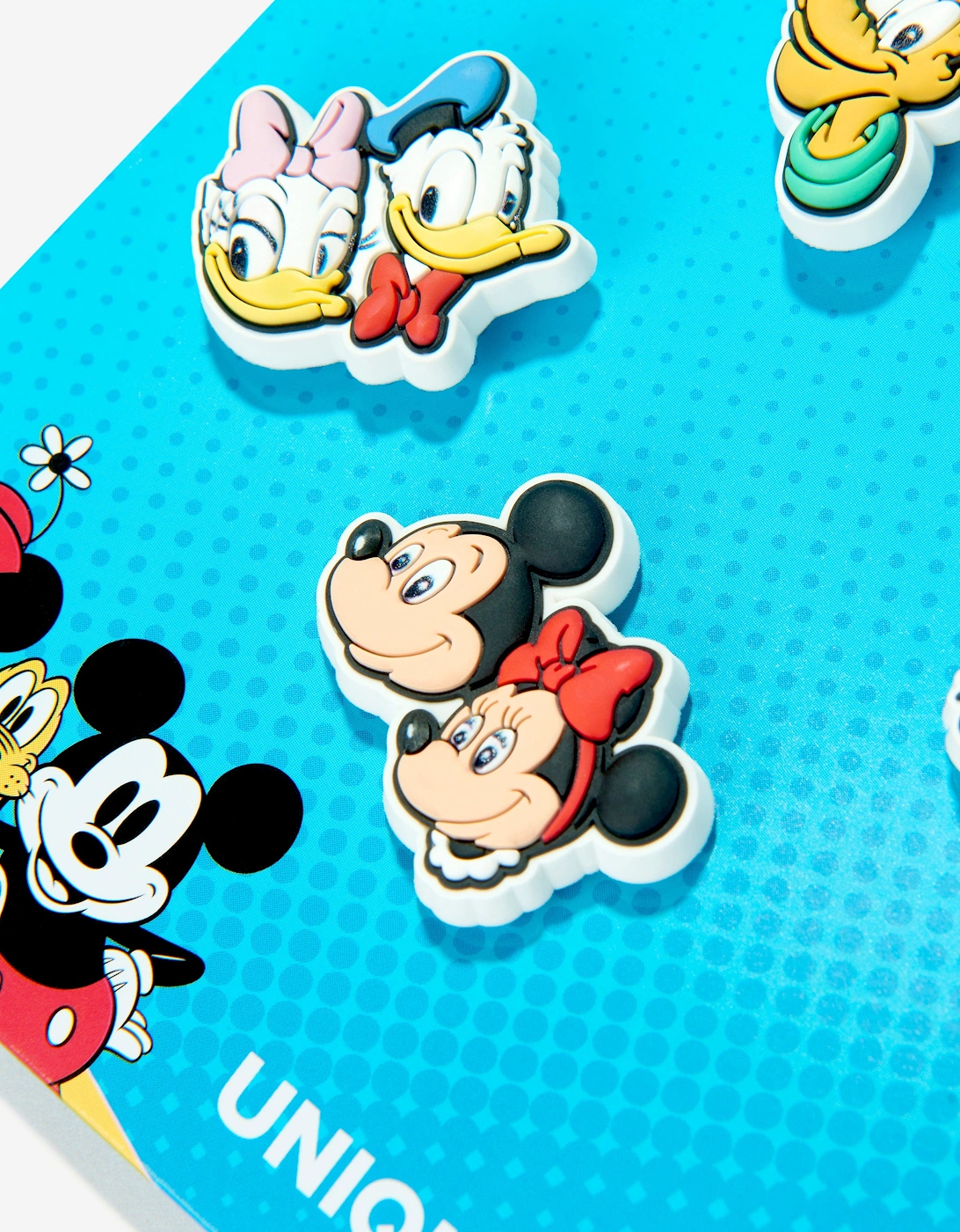 Kids Mickey and Friends Jibbitz™ 5 Pack in Multicolour