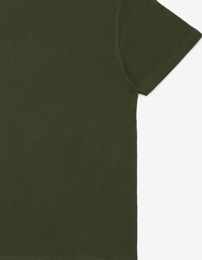 Boys Logo T-Shirt in Green