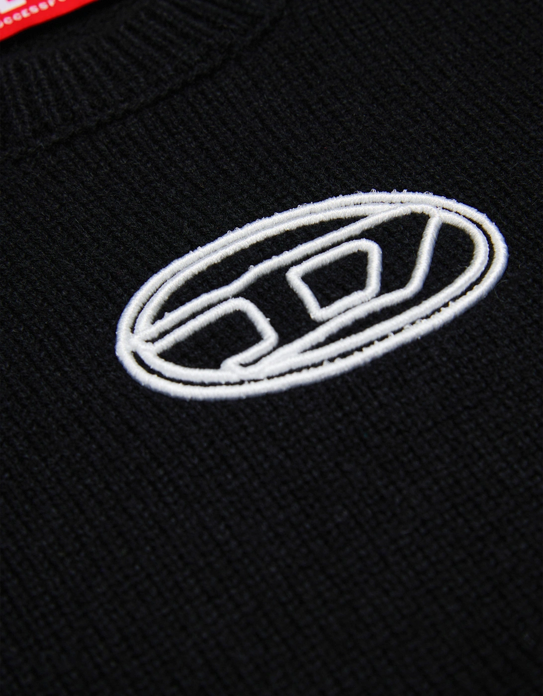 Girls Logo Sweater Vest in Black
