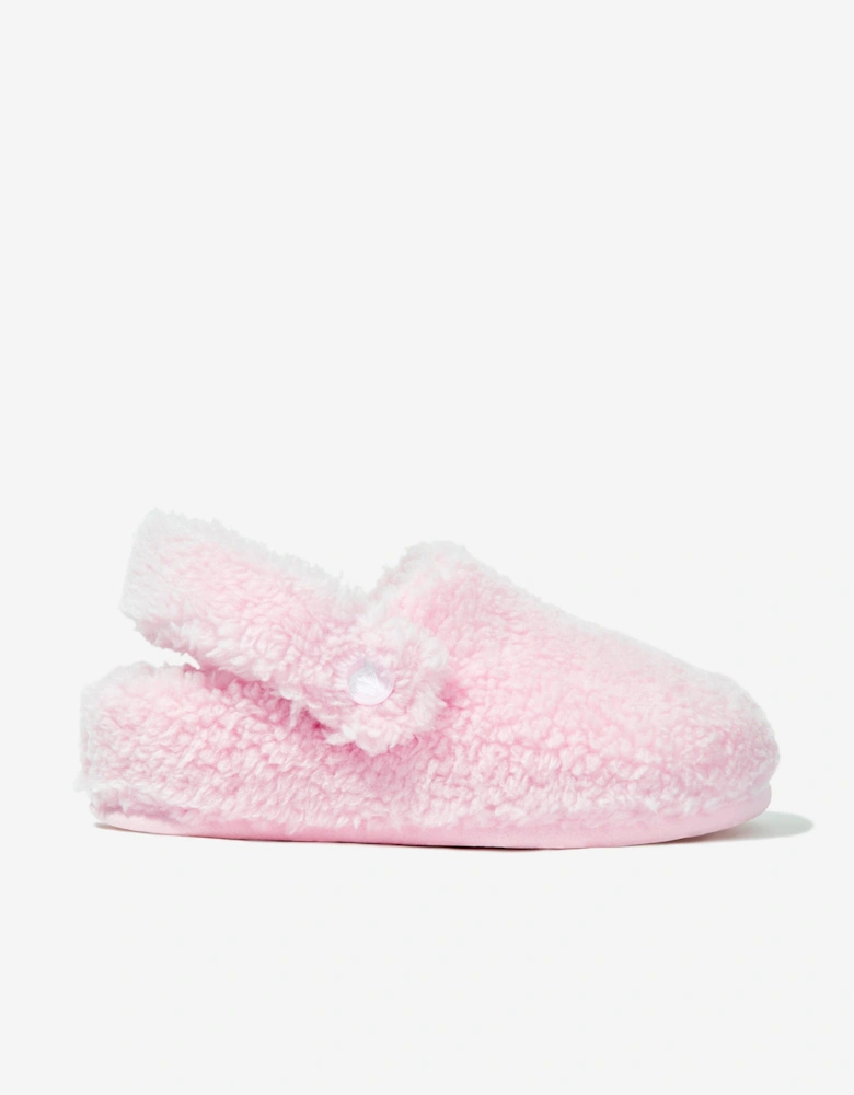 Girls Classic Cozzzy Slipper in Pink