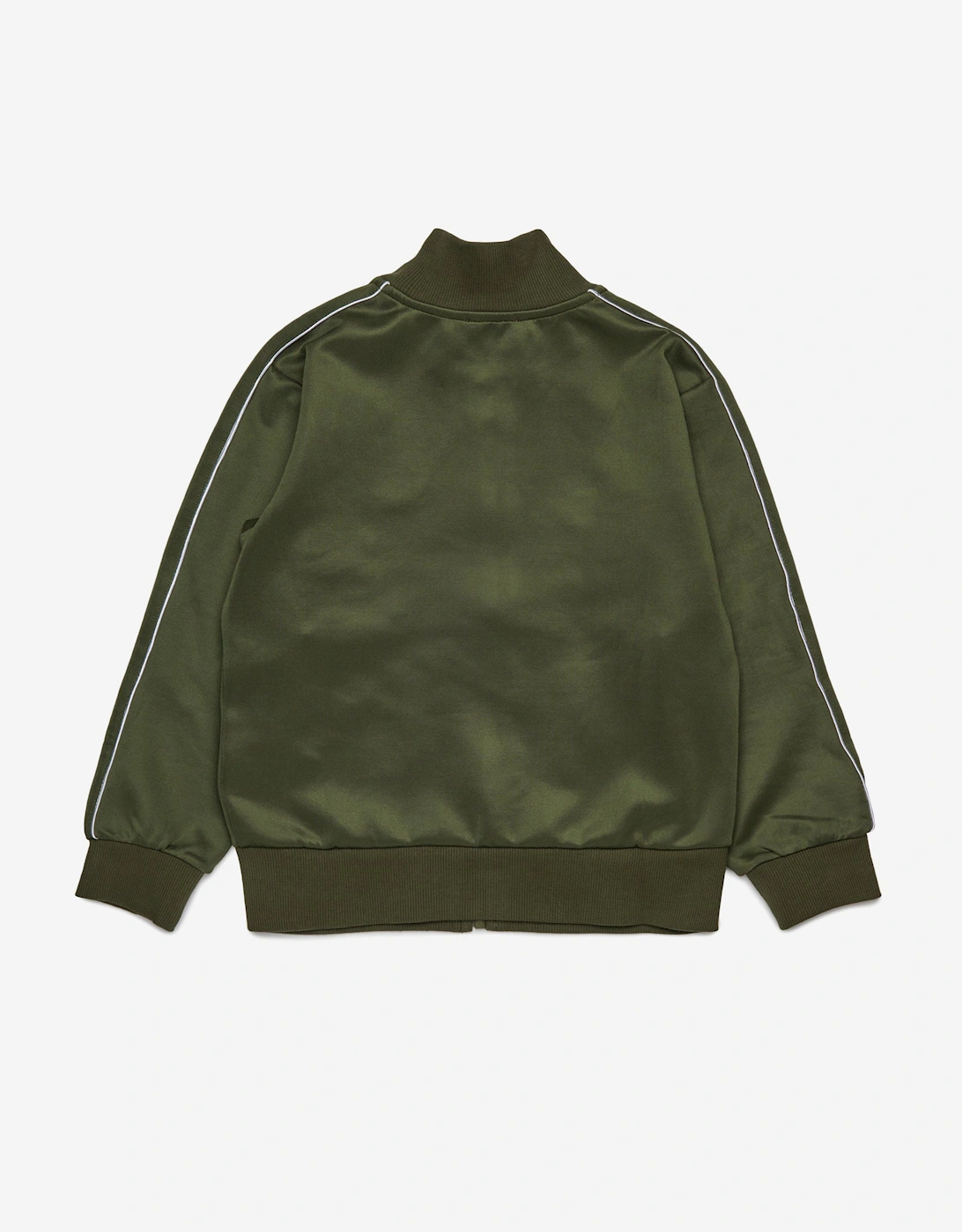 Boys Logo Track Jacket in Green