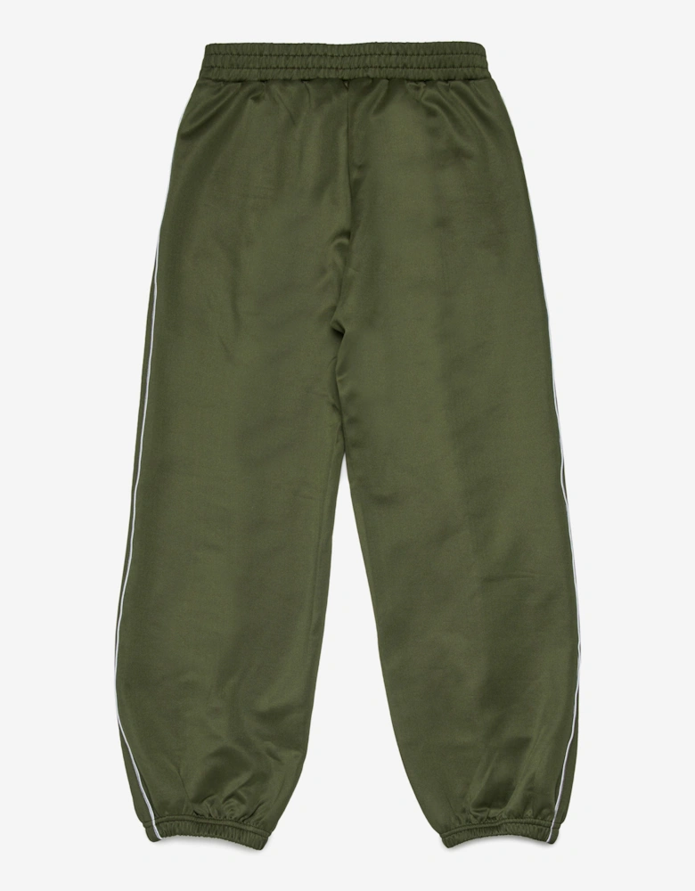 Boys Logo Track Pants in Green