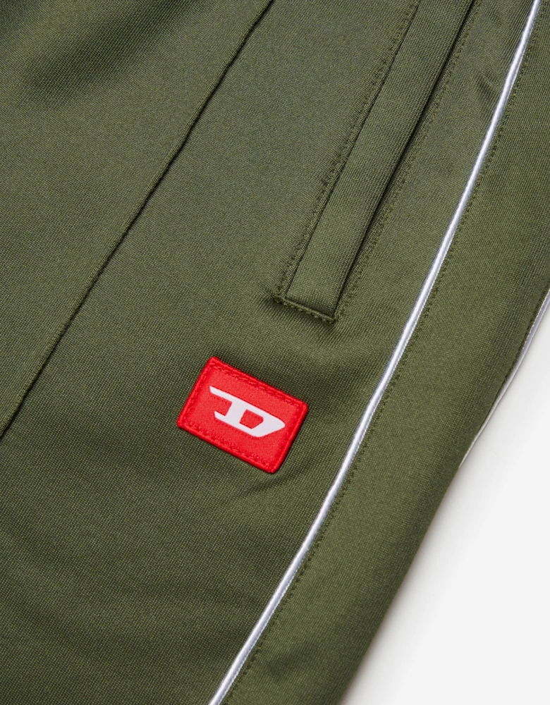 Boys Logo Track Pants in Green