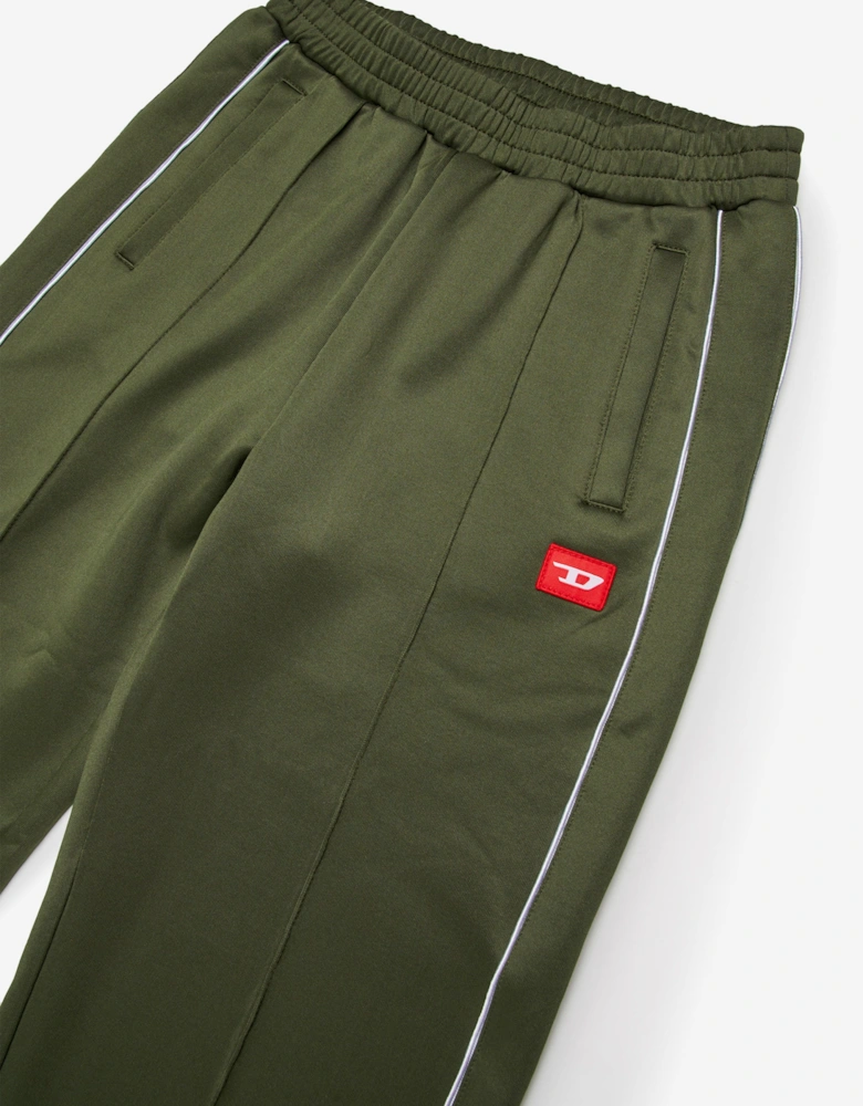 Boys Logo Track Pants in Green