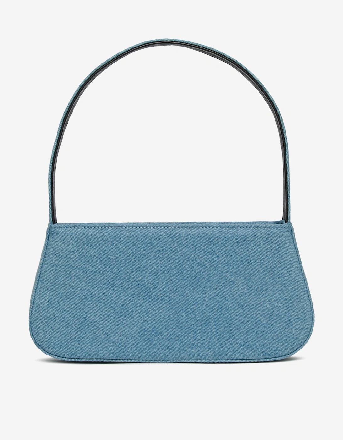Girls Denim and Rhinestones Shoulder Bag in Blue (25cm)