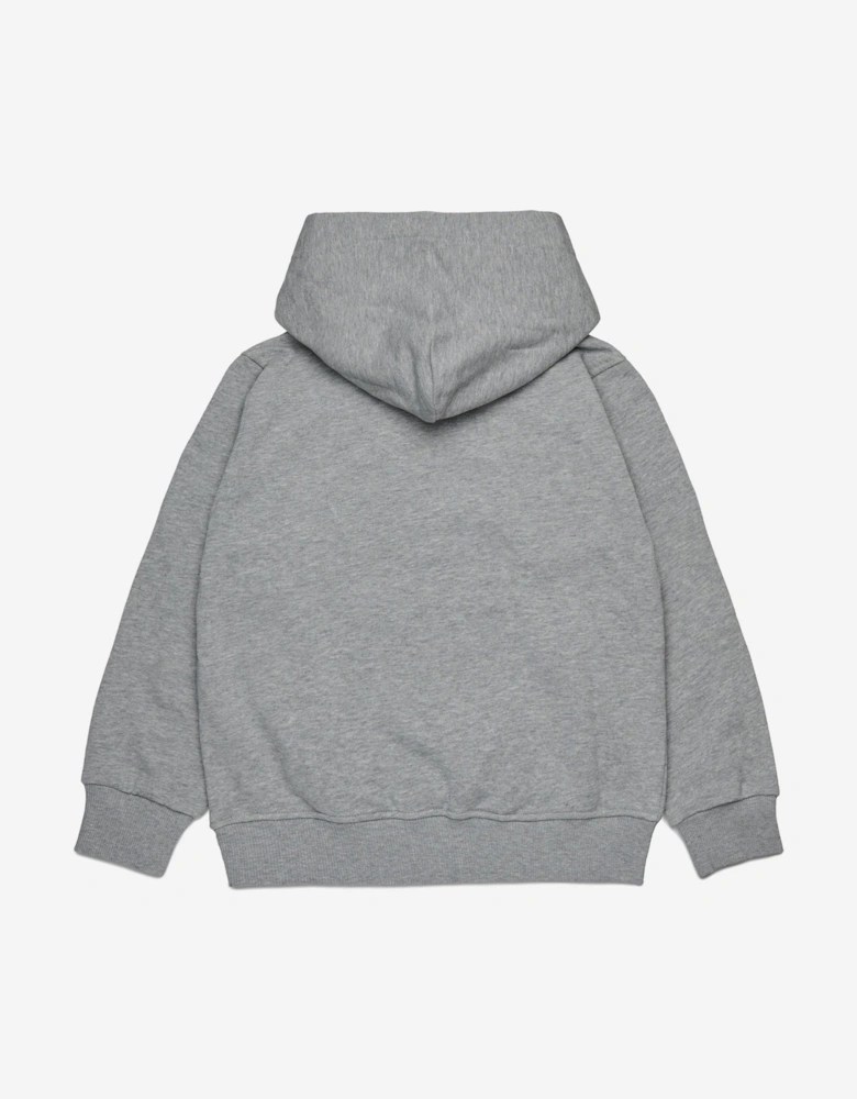 Kids Logo Hoodie in Grey